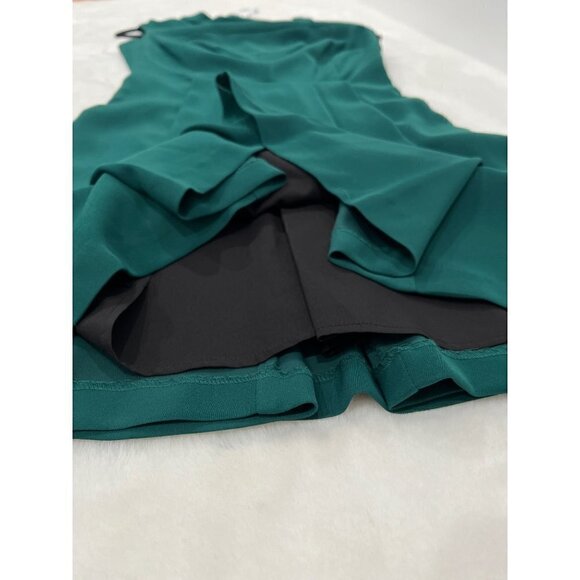 Vince Camuto Size 2P green hidden pocket fit & flare dress - Picture 10 of 13